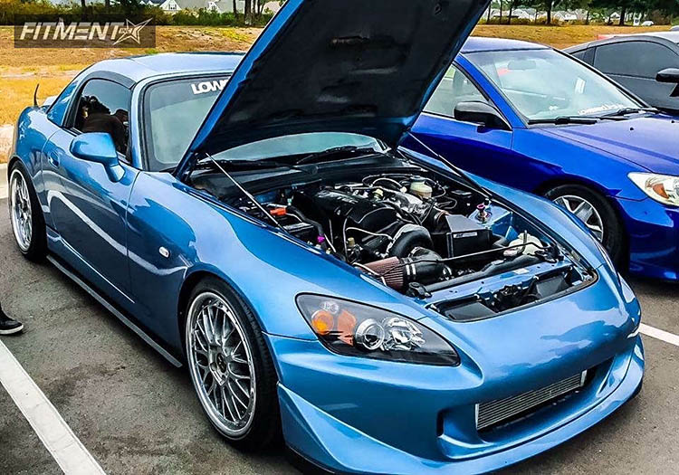 baby blue 2002 s2000 d2 racing coilovers intelesse altezza other polished