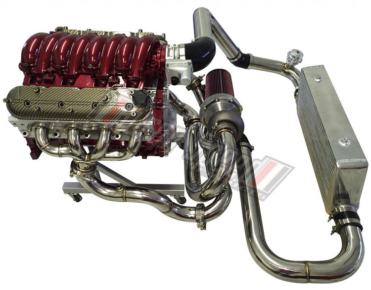 hurron speed engine single ls1 turbo kit