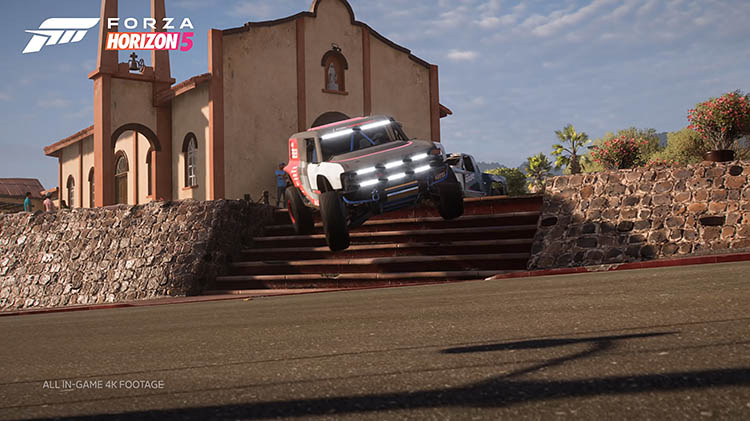 offroad-buggy off road jump stairs