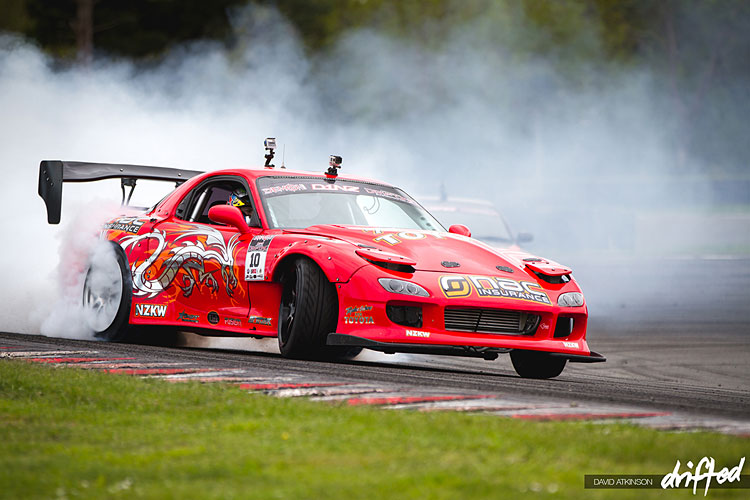 red mazda rx7 fd3s