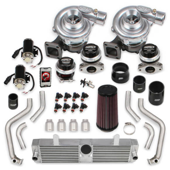 sts turbo remote mounted ls1 twin turbo system